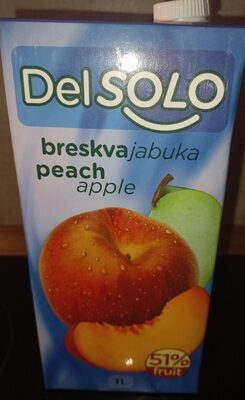 Del Solo nektar breskva jabuka 1l 51%