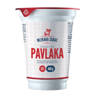 PAVLAKA KISELA 20%MM 400gr