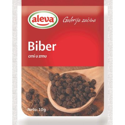 ALEVA CRNI BIBER ZRNO 10G