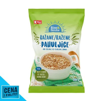 Ražane Pahuljice 250 g Rise&Smile