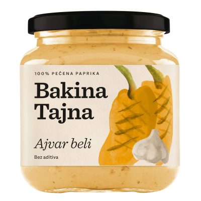 Bakina tajna ajvar beli 300g #6 Atlantic
