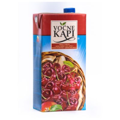 VOĆNI NAPITAK VOĆNE KAPI VIŠNJA 2L BRIK