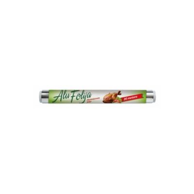 FOLIJA ALUMINIJUMSKA 20M BAŠ BAŠ