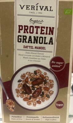 Granola Protein Org 325 g Verival