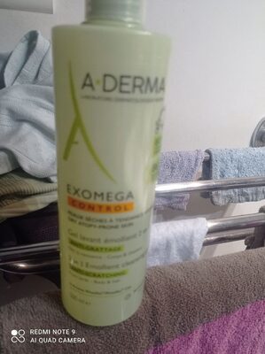 Aderma Exomega Control Penušavi Gel 2u1 500 ml