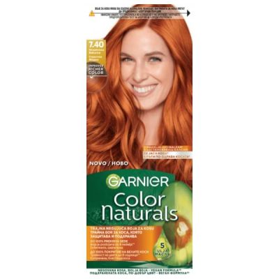 Farba GARNIER color nat 7.40 Strastveno bakarna 3