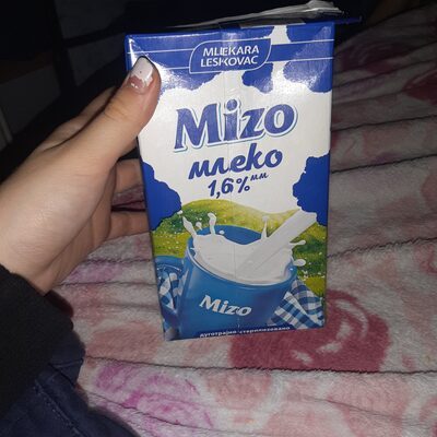 MLEKO UHT MIZO UHT 1.6% 1L