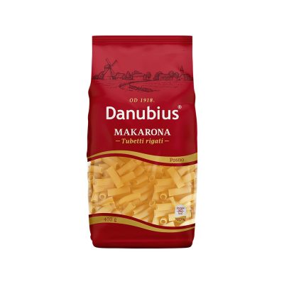 TESTENINA MAKARONE SEČENE DANUBIUS 400G