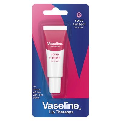 BALZAM ZA USNE TUBA ROSY VASELINE 10G