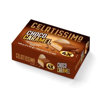 SLADOLED KARAMEL BAR 4X51ML GELATIS