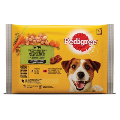 HRANA ZA PSE DIVLJ.PIL.JAGNJ.PEDIGREE 4X100G