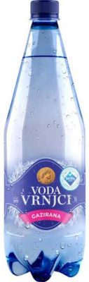 Vrnjci Voda 1 l Gazirana PET