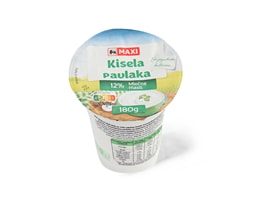 Kisela pavlaka 12%mm Maxi 180g