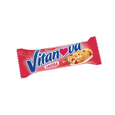 ŽITNI BAR ŽITARICE&JAGODA VITANOVA 25G