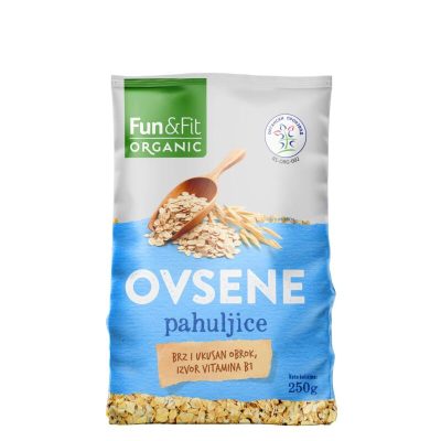 Pahuljice Organske Ovsene Fun&Fit 250 g