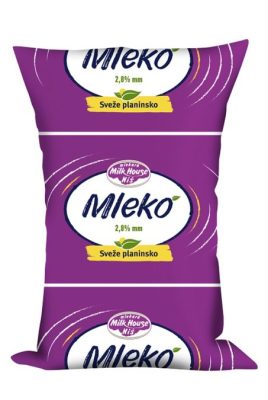 MLEKO SVEŽE MILK HOUSE 2.8%MM 1L POLIPAK