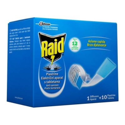 RAID EL.APARAT SA TABLETAMA PROTIV KOMARACA 10