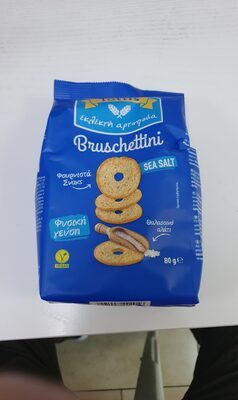 BRUSCHETTINI SEA SALT 80gr