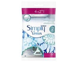 GILLETTE SIMPLY VENUS 2 4+2 S