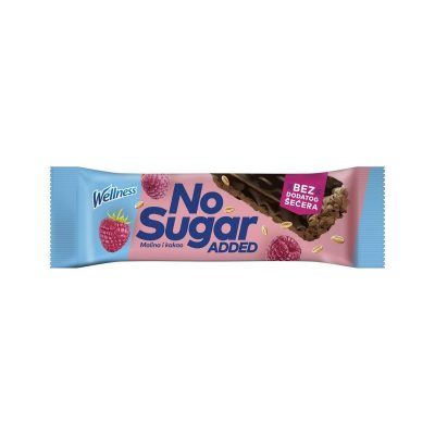 BAR BEZ ŠEĆERA MALINA&KAKAO WELLNESS 23G