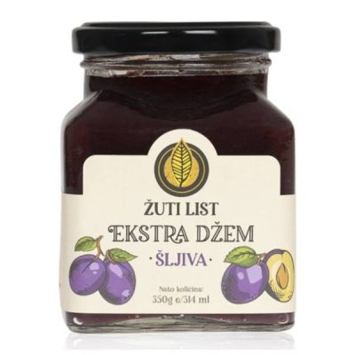 Džem Šljiva Extra Žuti List 350 g