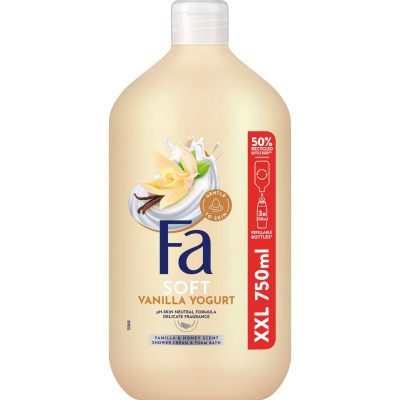 Gel za Tuširanje Yoghurt Vanilla Honey Fa 750 ml