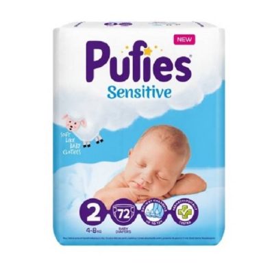 PELENE PUFFIES VP SENSITI VE MINI 2 4-8KG 80/1
