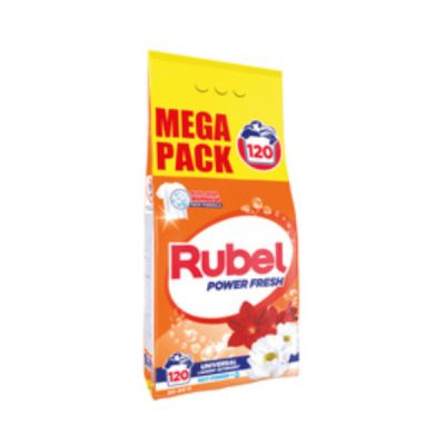 DETERDŽENT ZA VEŠ POWER FRESH 120PR RUBEL 9KG