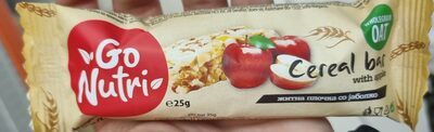 NUTRI BAR JABUKA 25G