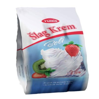 ŠLAG KREM BELI 1/1KG YUMIS