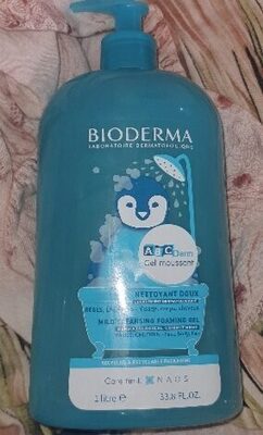 Bioderma abcderm gel moussant gel za kupanje 1l