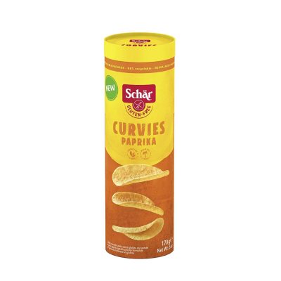 Schar CURVIES PAPRIKA čips bez glu.170g