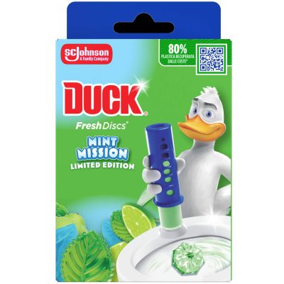 WC OSVEŽIVAČ FRESH DISC MINT MISSION DUCK 36ML