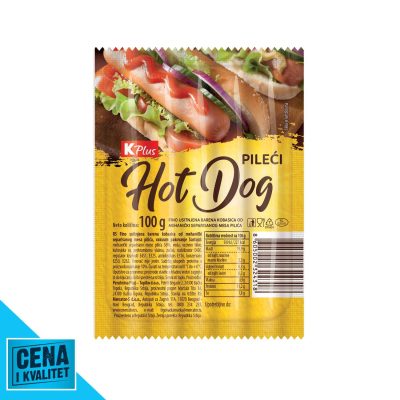 HOT DOG PILEĆI 100G K PLUS