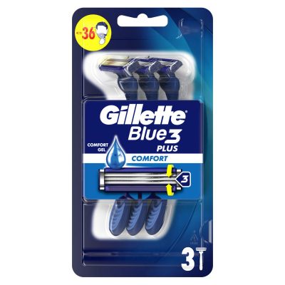 BRIJAČ MUŠKI BLUE 3 3S GILLETTE 3/1