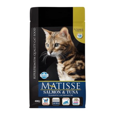 HRANA MAČKE SALMON&TUNA 400G MATISS