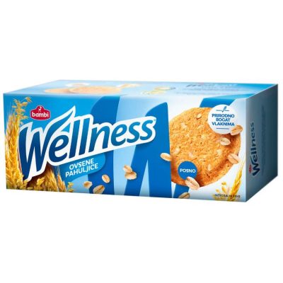 KEKS INTEGRALNI OVSENE PAHULJICE WELLNESS 210G