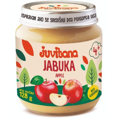 KAŠICA JABUKA JUVITANA 128G