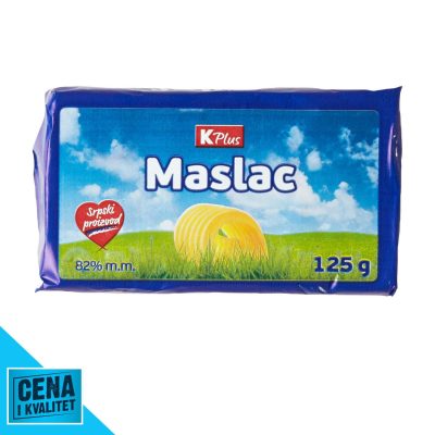 Maslac 125 g K Plus