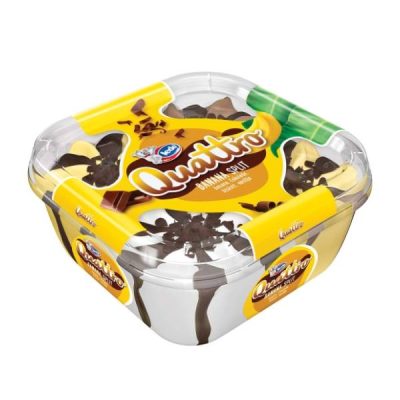 SLADOLED QUATTRO BANANA SPLIT FRIKOM 900ML