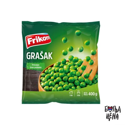 SMRZNUTO POVRĆE GRAŠAK FRIKOM 400G
