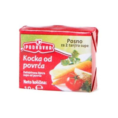 SUPA U KOCKI POVRTNA PODRAVKA 10G