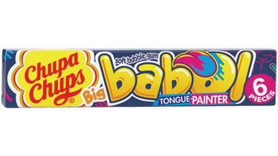 Žvake Big Babol Tongue Painter Chupa Chups 27,6 g