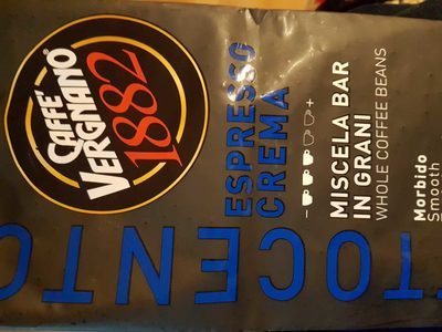 ESPRESSO VERGNA BEANS CREMA 800 1KG