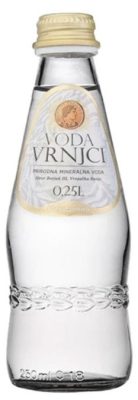 Voda Vrnjci Negazirana 0,25 l