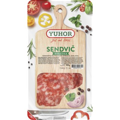 KOBASICA SENDVIČ YUHOR 100G