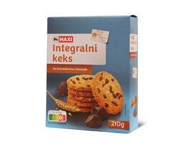 Integr.keks komadici cokol. Maxi 210g