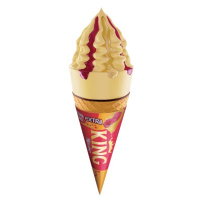 SLADOLED KORNET KING MALINA CAKE FRIKOM 220ML