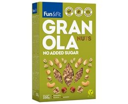 GRANOLA KIKIRIKI&JEZGRASTO VOĆE FUN&FIT 330G