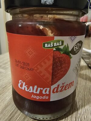 DŽEM JAGODA EKSTRA BAŠ BAŠ 350G